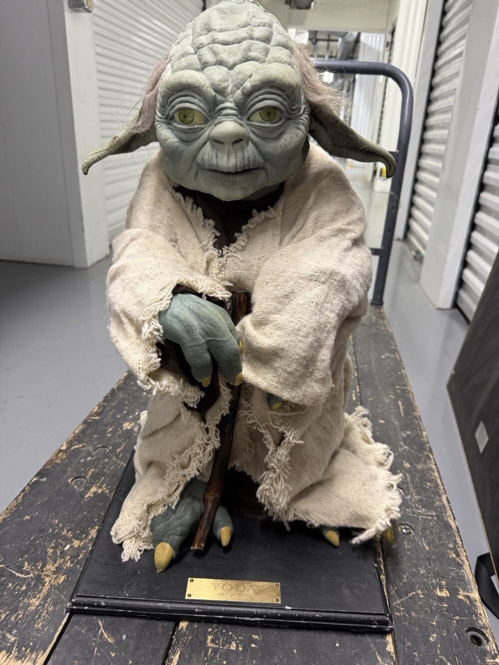 1994 Illusive Concepts Life Size Yoda Statue Replica Star Wars #967/9500